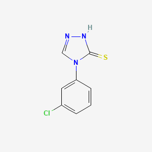molecular formula C8H6ClN3S B3024807 4-(3-chlorophenyl)-4H-1,2,4-triazole-3-thiol CAS No. 66297-55-0