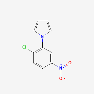molecular formula C10H7ClN2O2 B3024816 1-(2-chloro-5-nitrophenyl)-1H-pyrrole CAS No. 94033-72-4