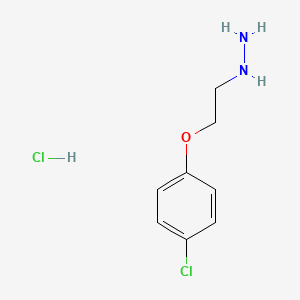(2-(p-Chlorophenoxy)ethyl)hydrazine hydrochloride