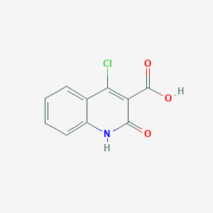molecular formula C10H6ClNO3 B3024818 4-Chloro-2-oxo-1,2-dihydroquinoline-3-carboxylic acid CAS No. 99429-65-9