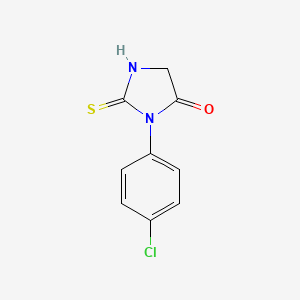 1-(4-chlorophenyl)-2-sulfanyl-4,5-dihydro-1H-imidazol-5-one