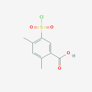 5-(Chlorosulfonyl)-2,4-dimethylbenzoic acid