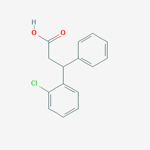 3-(2-Chlorophenyl)-3-phenylpropanoic acid