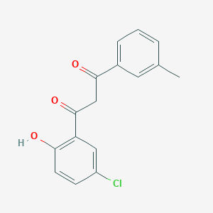 1-(5-Chloro-2-hydroxyphenyl)-3-(3-methylphenyl)propane-1,3-dione