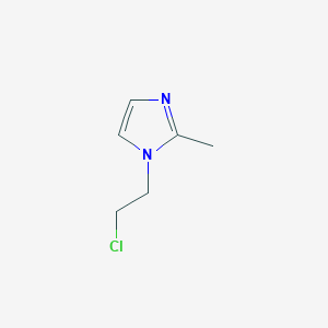 molecular formula C6H9ClN2 B3024855 1-(2-chloroethyl)-2-methyl-1H-imidazole CAS No. 56894-20-3