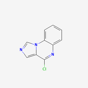 molecular formula C10H6ClN3 B3024856 4-Chloroimidazo[1,5-a]quinoxaline CAS No. 221025-38-3