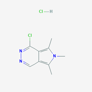 1-chloro-5,6,7-trimethyl-6H-pyrrolo[3,4-d]pyridazine hydrochloride