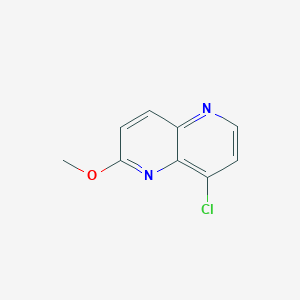 molecular formula C9H7ClN2O B3024861 8-Chloro-2-methoxy-1,5-naphthyridine CAS No. 249889-68-7