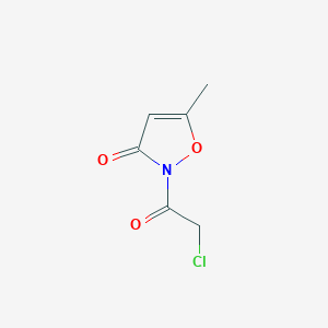 2-(chloroacetyl)-5-methylisoxazol-3(2H)-one