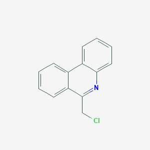molecular formula C14H10ClN B3024881 6-(Chloromethyl)phenanthridine CAS No. 40484-36-4