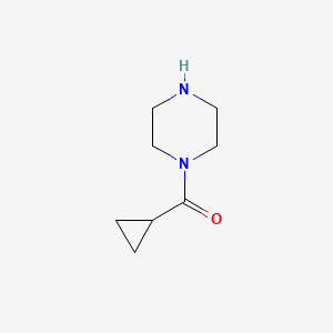molecular formula C8H14N2O B3024915 1-(Cyclopropylcarbonyl)piperazine CAS No. 59878-57-8