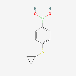 molecular formula C7H9BO2S B3024933 (4-(Cyclopropylthio)phenyl)boronic acid CAS No. 411229-80-6