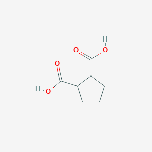 molecular formula C7H10O4 B3024945 1,2-Cyclopentanedicarboxylic acid CAS No. 50483-99-3