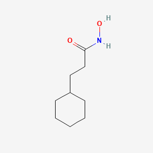 molecular formula C9H17NO2 B3024951 3-cyclohexyl-N-hydroxypropanamide CAS No. 651738-74-8