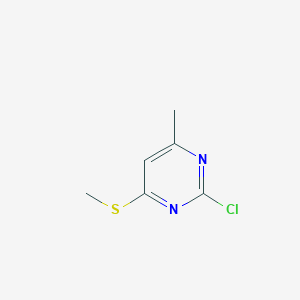 molecular formula C6H7ClN2S B3024953 2-Chloro-4-methyl-6-(methylthio)pyrimidine CAS No. 89466-59-1