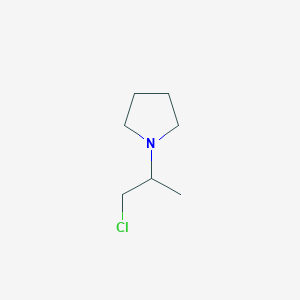 1-(1-Chloropropan-2-yl)pyrrolidine