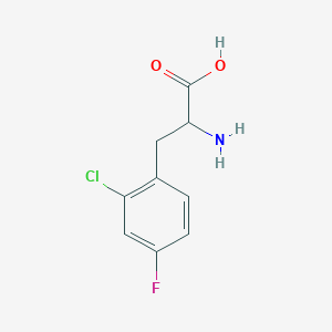 2-Chloro-4-fluoro-DL-phenylalanine