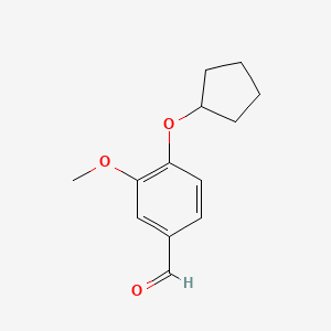 4-Cyclopentyloxy-3-methoxy-benzaldehyde