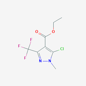 5-Chloro-1-methyl-3-trifluoromethyl-1H-pyrazole-4-carboxylic acid ethyl ester
