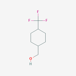 molecular formula C8H13F3O B3024990 trans-(4-(Trifluoromethyl)cyclohexyl)methanol CAS No. 1202577-61-4