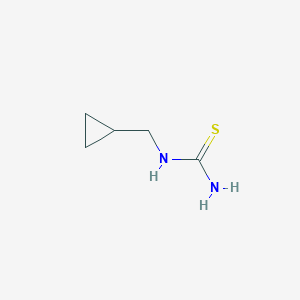 molecular formula C5H10N2S B3024994 N-Cyclopropylmethylthiourea CAS No. 618913-44-3