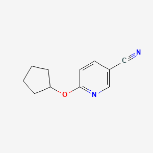 5-Cyano-2-cyclopentyloxypyridine