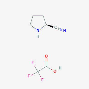 (2S)-pyrrolidine-2-carbonitrile trifluoroacetate