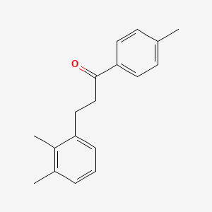 3-(2,3-Dimethylphenyl)-4'-methylpropiophenone