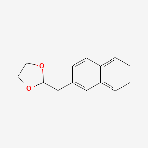 molecular formula C14H14O2 B3025053 2-(1,3-Dioxolan-2-ylmethyl)naphthalene CAS No. 305861-54-5