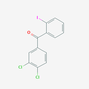 3,4-Dichloro-2'-iodobenzophenone