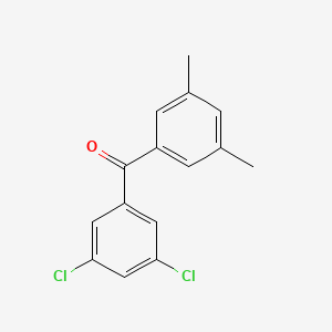 3,5-Dichloro-3',5'-dimethylbenzophenone