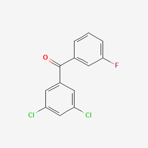 3,5-Dichloro-3'-fluorobenzophenone