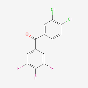 3,4-Dichloro-3',4',5'-trifluorobenzophenone