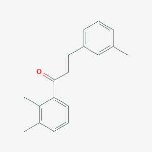 2',3'-Dimethyl-3-(3-methylphenyl)propiophenone