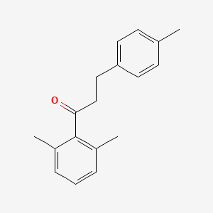 2',6'-Dimethyl-3-(4-methylphenyl)propiophenone