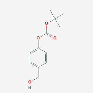 molecular formula C12H16O4 B030251 4-(Tert-butoxycarbonyloxy)benzylalcohol CAS No. 156281-11-7