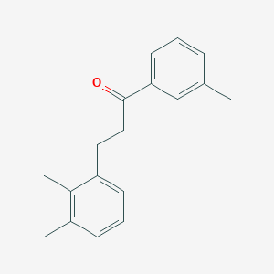 3-(2,3-Dimethylphenyl)-3'-methylpropiophenone