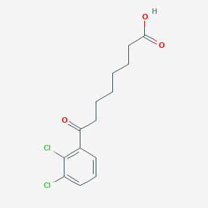 8-(2,3-Dichlorophenyl)-8-oxooctanoic acid