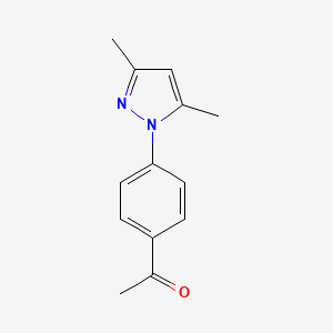 1-(4-(3,5-Dimethyl-1H-pyrazol-1-yl)phenyl)ethanone
