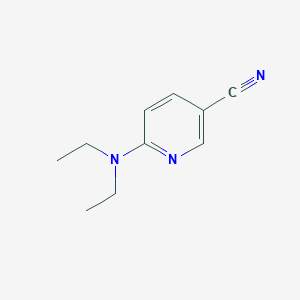 molecular formula C10H13N3 B3025208 6-(Diethylamino)nicotinonitrile CAS No. 152803-26-4