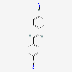 molecular formula C16H10N2 B3025298 4,4'-Dicyanostilbene CAS No. 5216-36-4