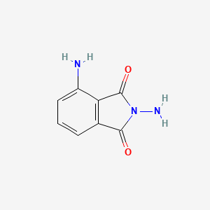 molecular formula C8H7N3O2 B3025335 2,4-Diaminoisoindole-1,3-dione CAS No. 121433-36-1