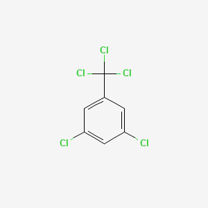 molecular formula C7H3Cl5 B3025366 1,3-Dichloro-5-(trichloromethyl)benzene CAS No. 86241-47-6