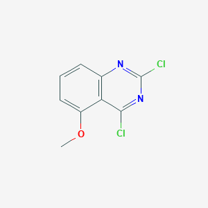 molecular formula C9H6Cl2N2O B3025370 2,4-Dichloro-5-methoxyquinazoline CAS No. 61948-59-2