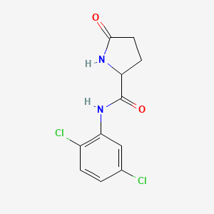 N-(2,5-Dichlorophenyl)-5-oxo-2-pyrrolidinecarboxamide