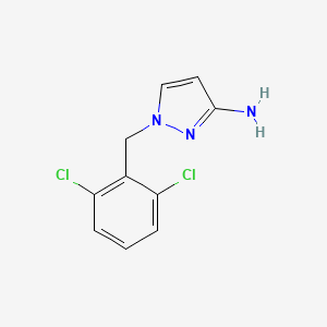 1-(2,6-dichlorobenzyl)-1H-pyrazol-3-amine