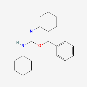 Benzyl N,N'-dicyclohexylimidocarbamate