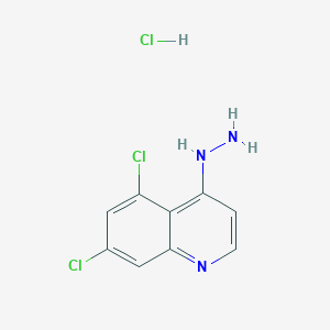 5,7-Dichloro-4-hydrazinoquinoline hydrochloride