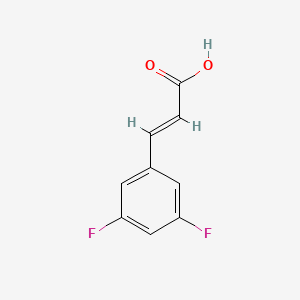 molecular formula C9H6F2O2 B3025409 3,5-Difluorocinnamic acid CAS No. 84315-23-1
