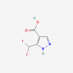 3-(Difluoromethyl)-1H-pyrazole-4-carboxylic acid